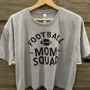 Football mom crop top